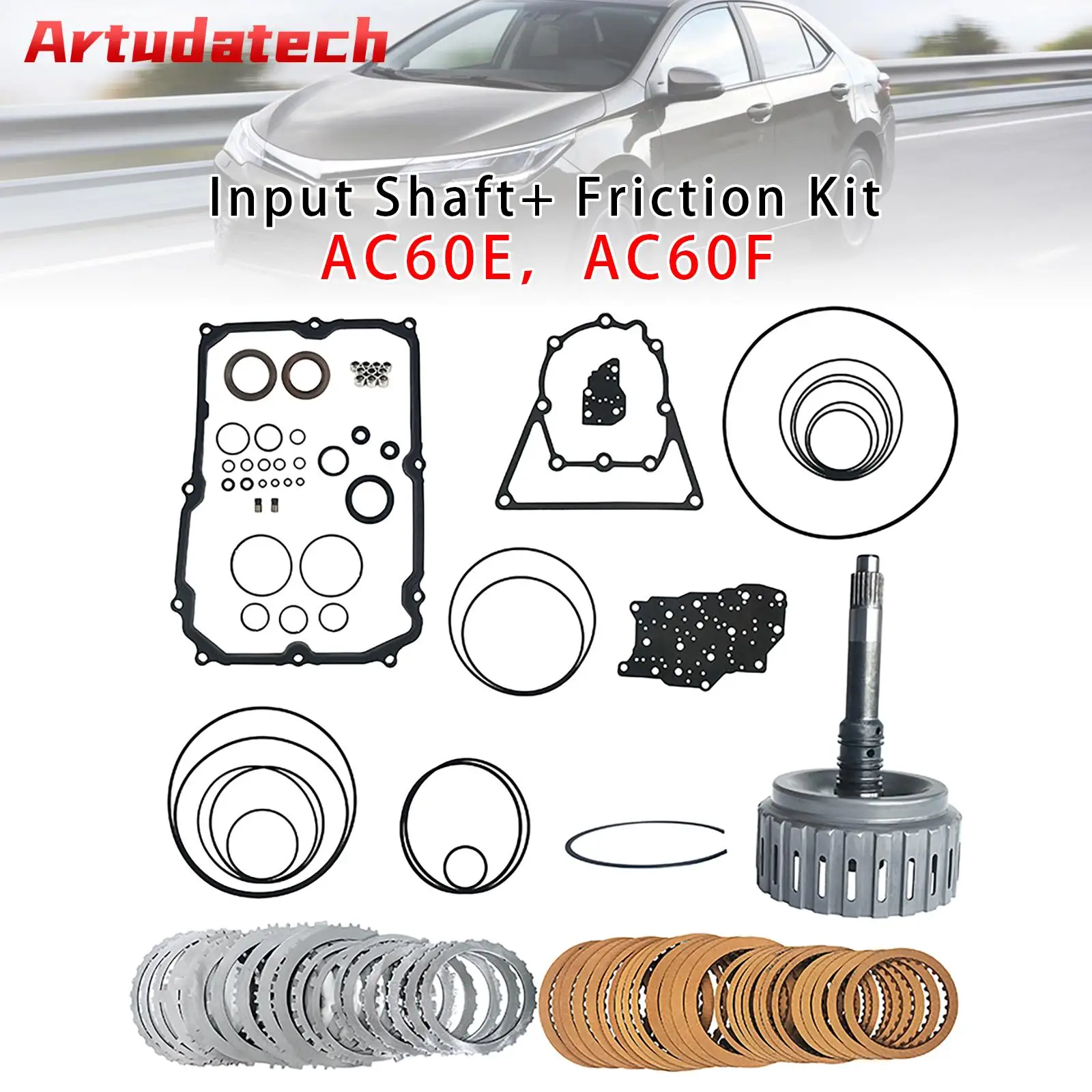 

Artudaetch AC60E AC60F Transmission C1 Clutch Drum Input Shaft Friction For Toyota 2.7L Car Accessories