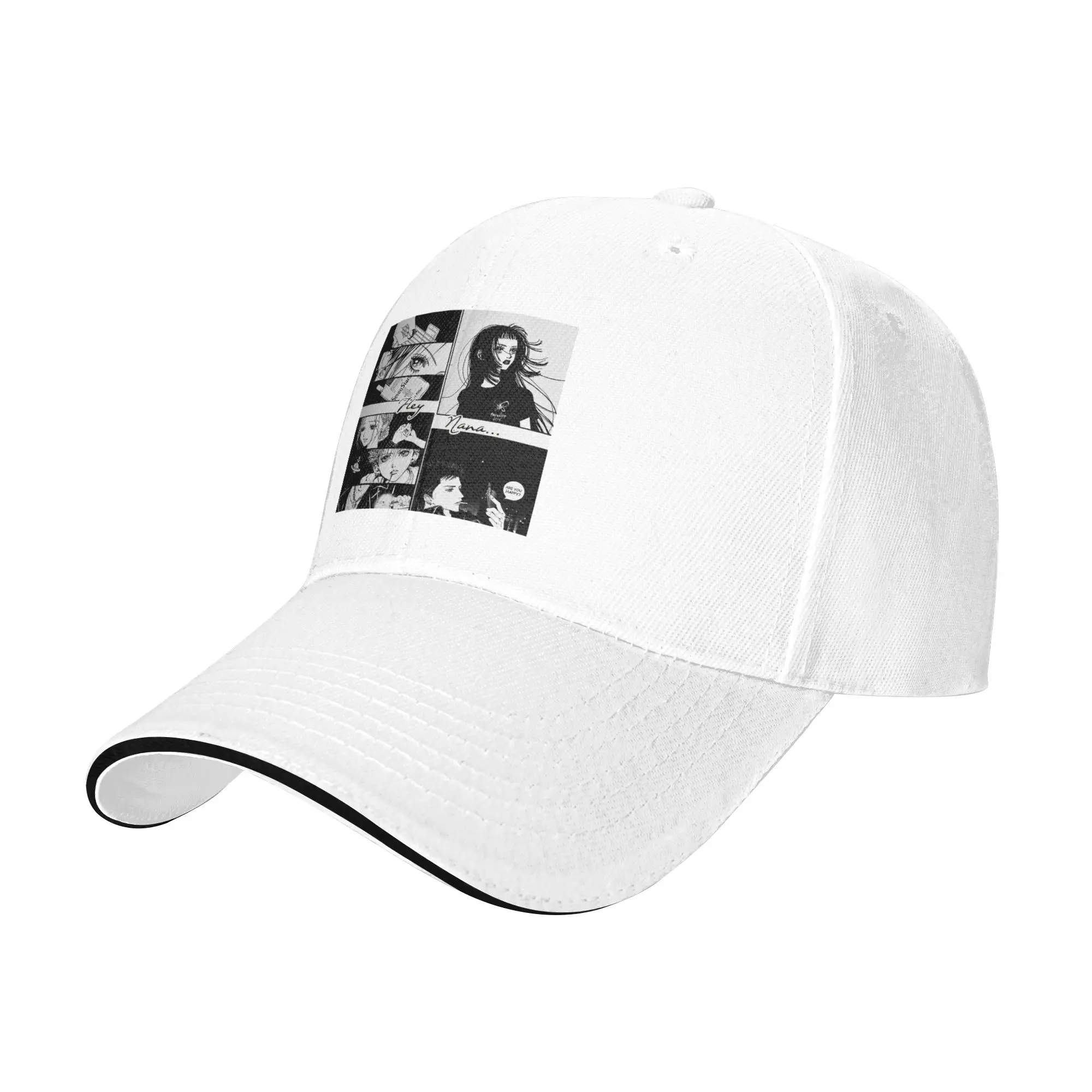Nana The Black Stones Osaki Anime Cap Casual Baseball Caps Adjustable Hat Hip Hop Summer Unisex Baseball Hats Customizable