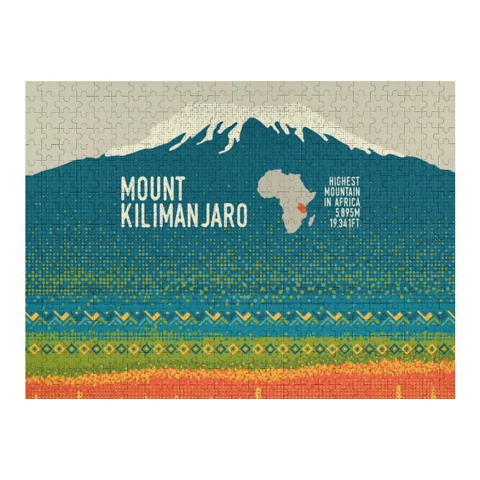 

Пазл Mount Kilimanjaro Пазл на заказ Детская игрушка Пазл