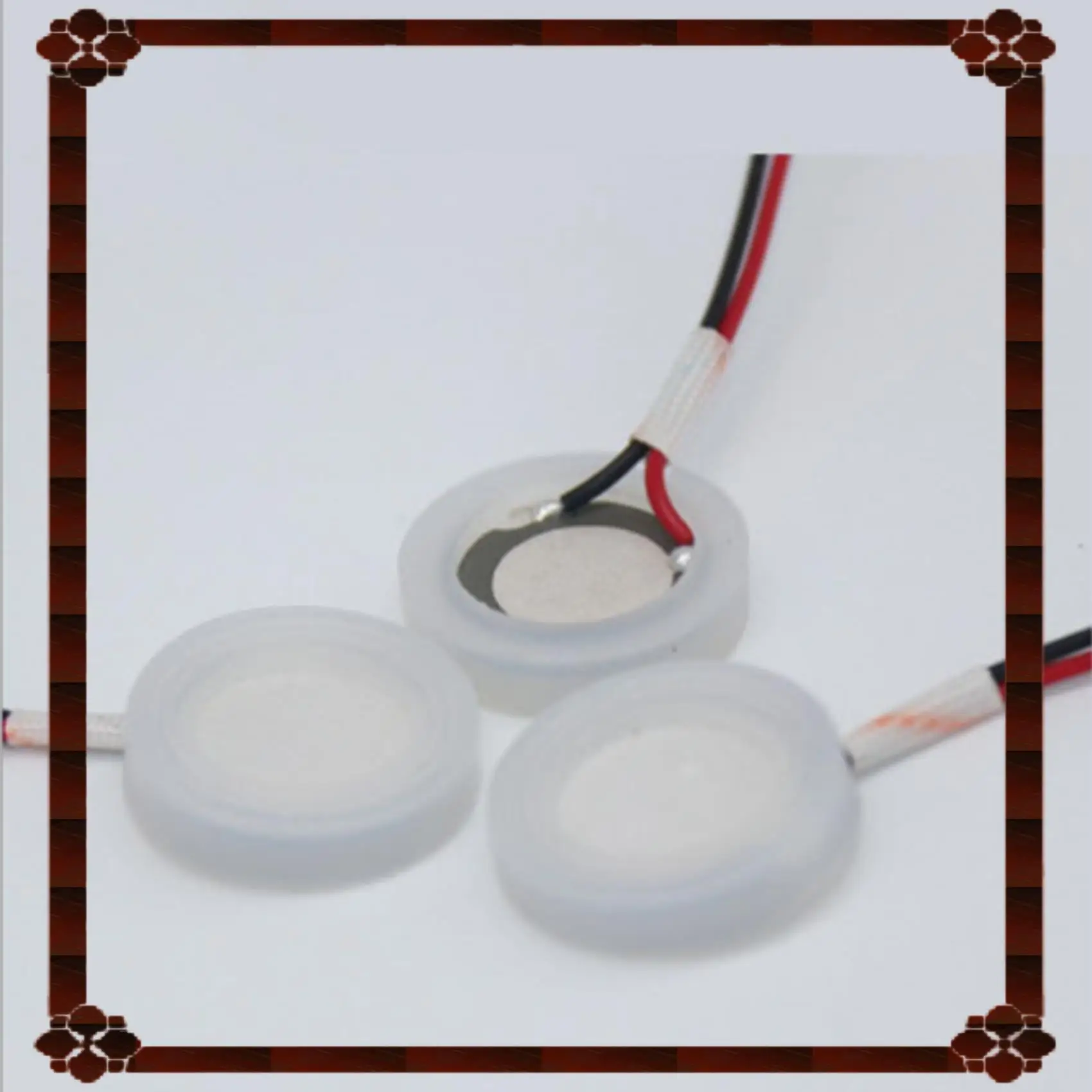 Consegna in 24 ore 5 pezzi 20 mm 1,7 Mhz ultrasuoni Mist Maker Fogger dischi in ceramica con filo e anello di tenuta accessori umidificatore