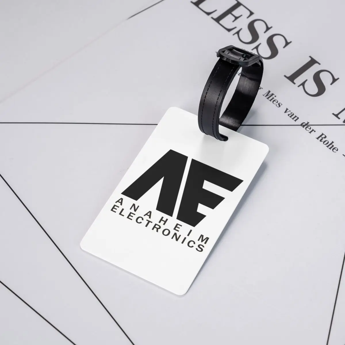Anaheim Electronics Luggage Tags Suitcase Accessories Travel Baggage Boarding Tag Label Holder ID Name Address
