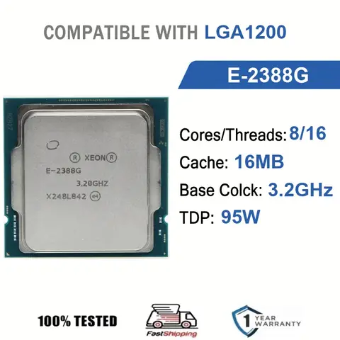 Xeon E2388G Processor -AliExpress