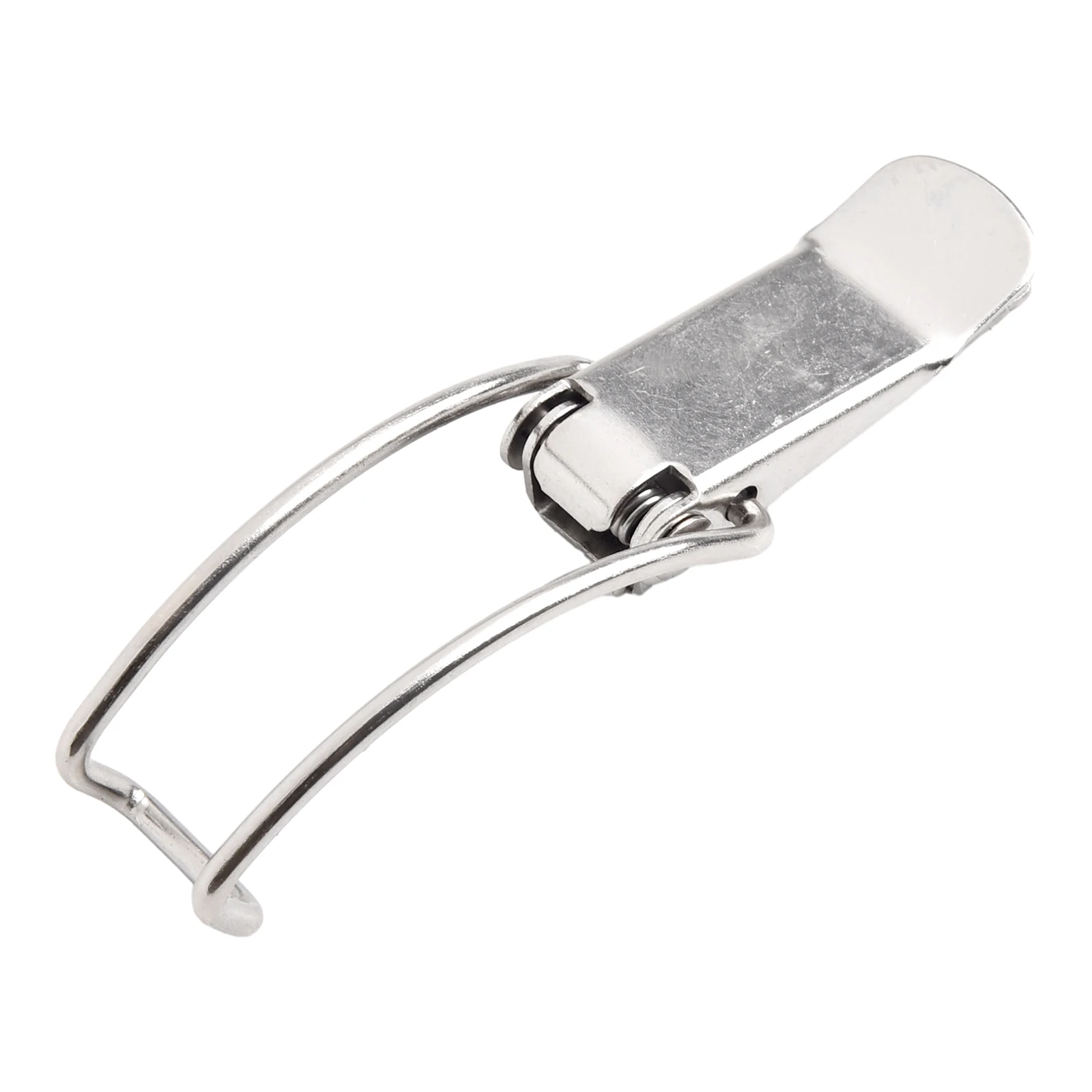 2PCS Lron Cabinet Box Hasp Lock Spring Latch Lock For Storage Cabinet Hardware 87*18.6MM 75*21MM Hardware Locks