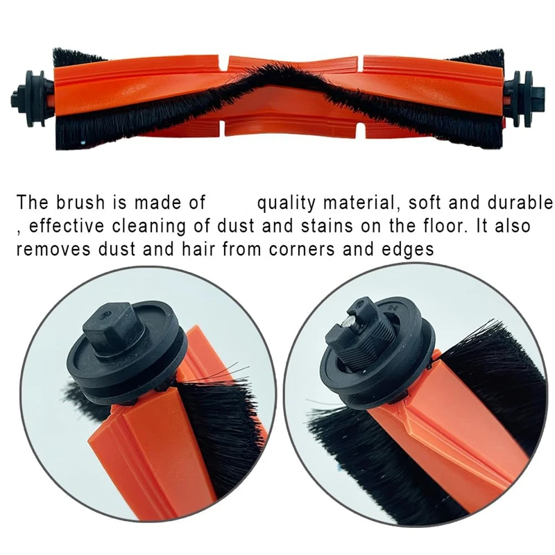 BAAG-para Xiaomi Robot aspirador X20 + / X20 Plus, repuesto de aspiradora, Cepillo Lateral principal, paño de mopa, piezas de filtro