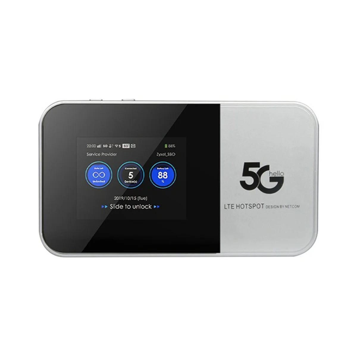 ABKM M2B 5G MiFi Wireless Mini Tragbarer Breitband-Router Reise Wi-Fi Mobiler Hotspot 5G Modem Sim-Karte WiFi-Router 5Ghz WiFi6