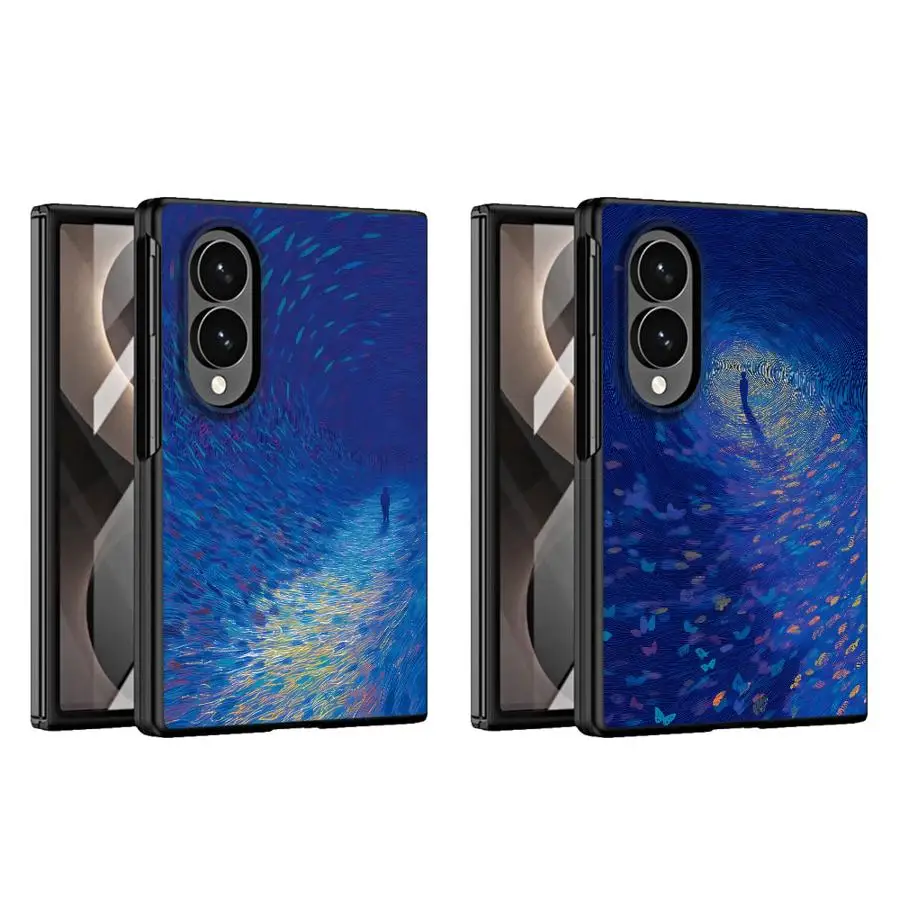 Case for Samsung Galaxy ZFold8 Z Fold8 Wide Z Fold 8 ZFold Wide Phone Shell Marine Organism Shell