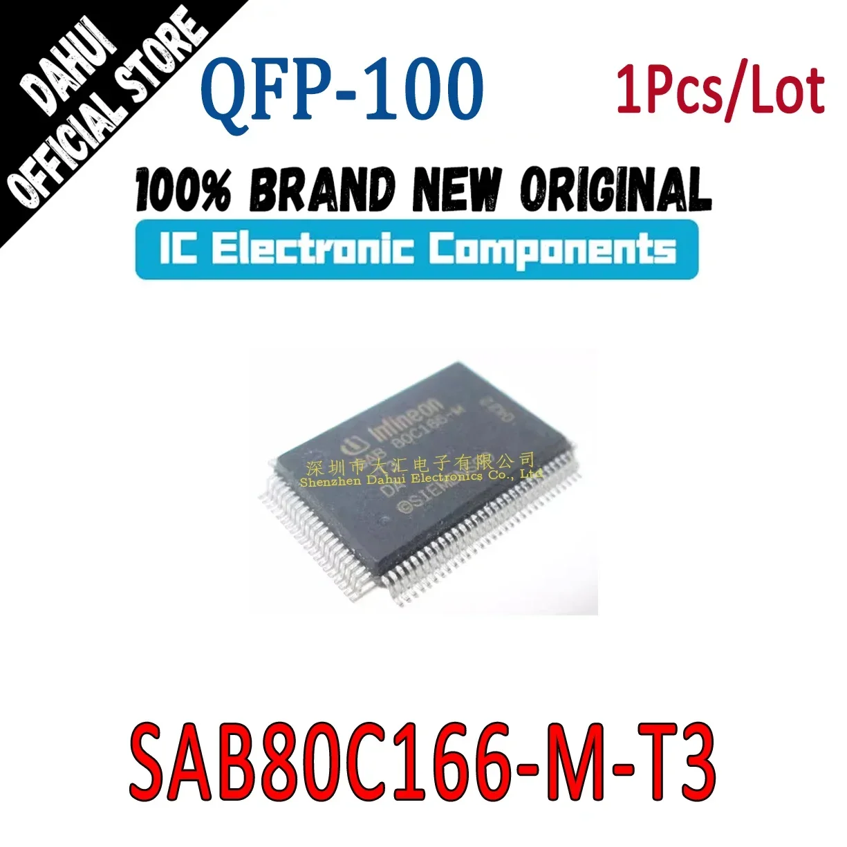 

SAB80C166-M SAB80C166-M-T3 SAB80C166-MDA QFP-100 microcontroller chip IC Brand New Original In Stock