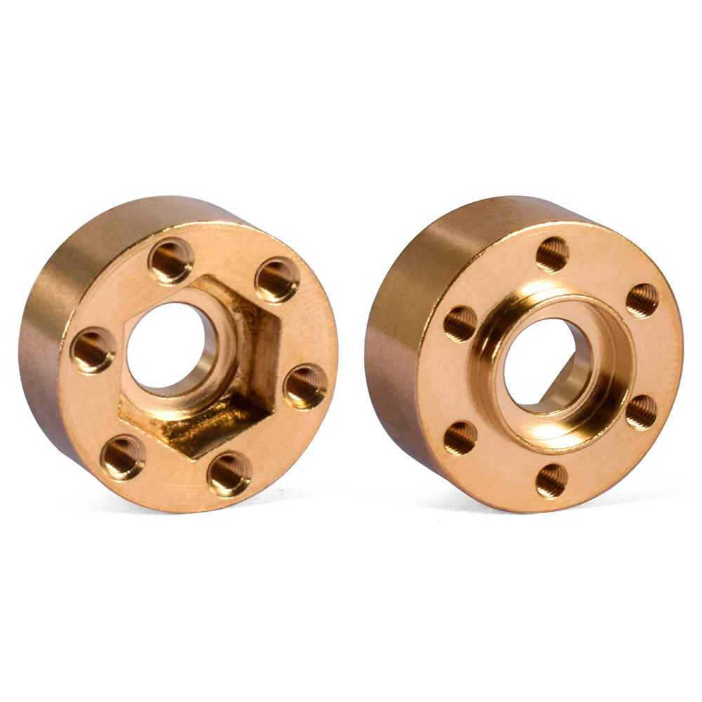 9IMOD 1.9" 2.2" Hub Brass Weights 6mm/9mm/12mm/15mm/18mm/22mm VP Wheel Joint Wheel Brass For RC Climbing Car Upgrade Parts