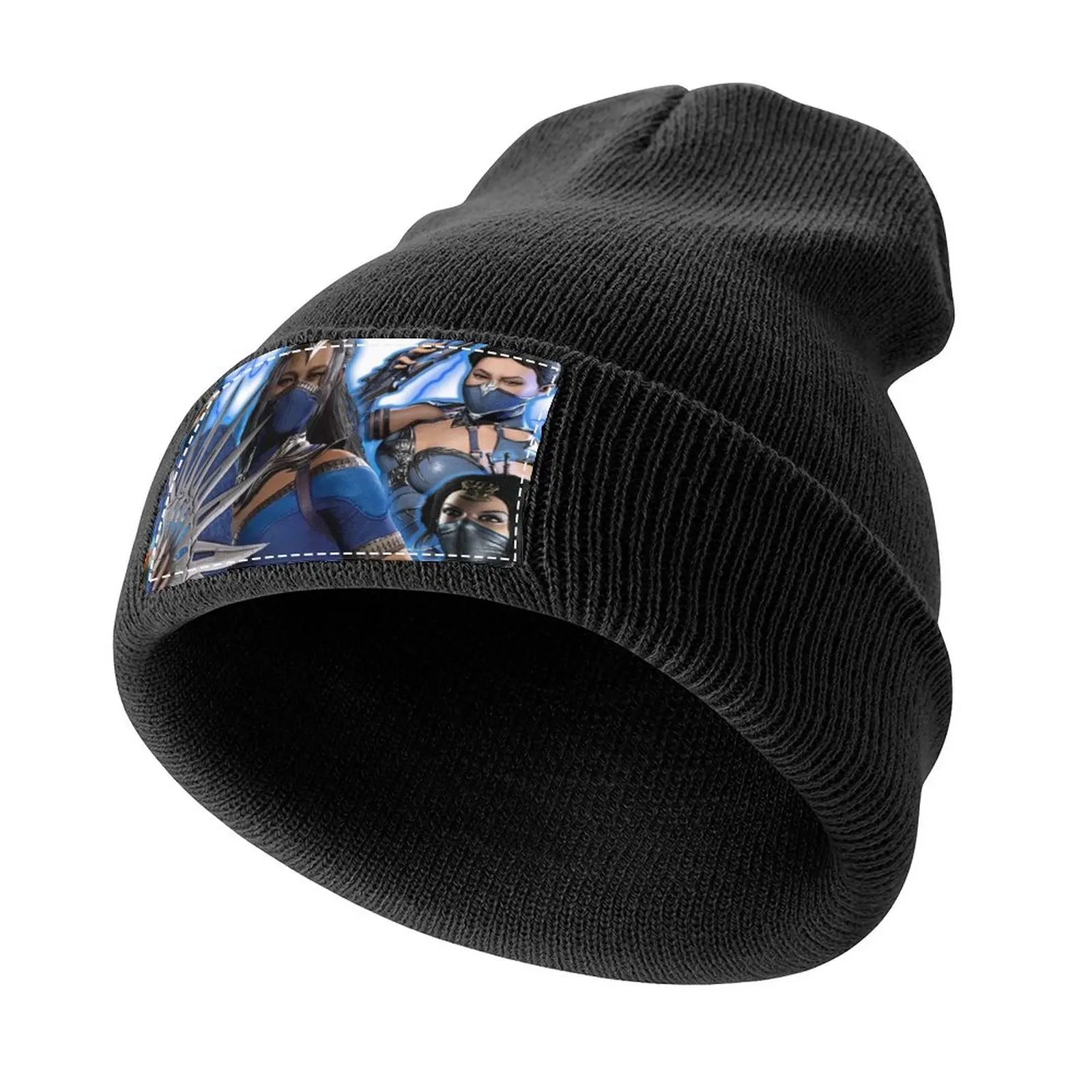 Mortal Kombat 1 - Kitana MK Knitted Cap Wild Ball Hat hiking hat party Hat Men Hats Women's