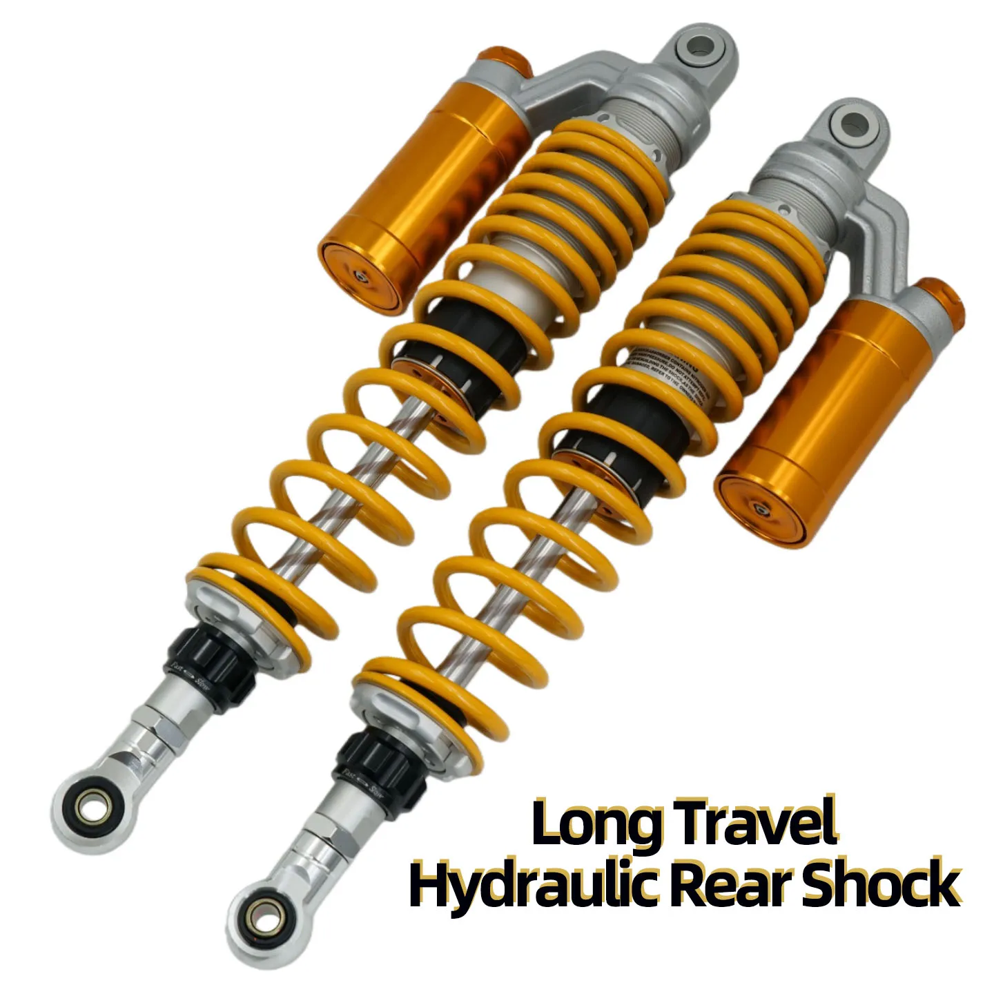 Hydraulic Rear Shocks for Haojuedk125e Benda BD502C Benelli 502 ADIVA AD3 Maxsym400 Kymco Xciting 300 Tilting 400mm/430mm Parts