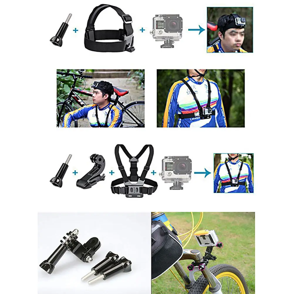 

Набор аксессуаров для экшн-камеры 42 в 1: пластиковая стандартная рамка, подставка для зарядки, быстросъемная база для экшн-камер для активного отдыха