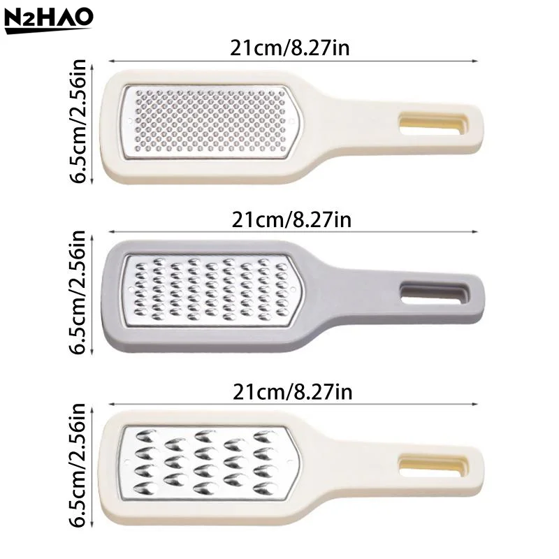 Save Time 3 In 1 Carrot Grater Multifunctional Wipe Evenly Cheese Grater Beige Convenient Vegetable Shredder Kitchen