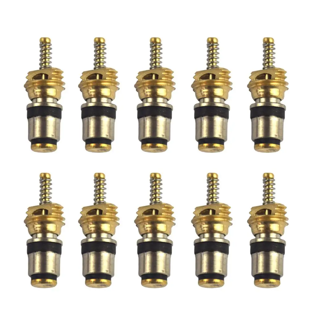Durable Copper Valve Core Car Air Conditioning Connector 21.5mm for Citroen Beverly Peugeot Fiesta Transit Connect