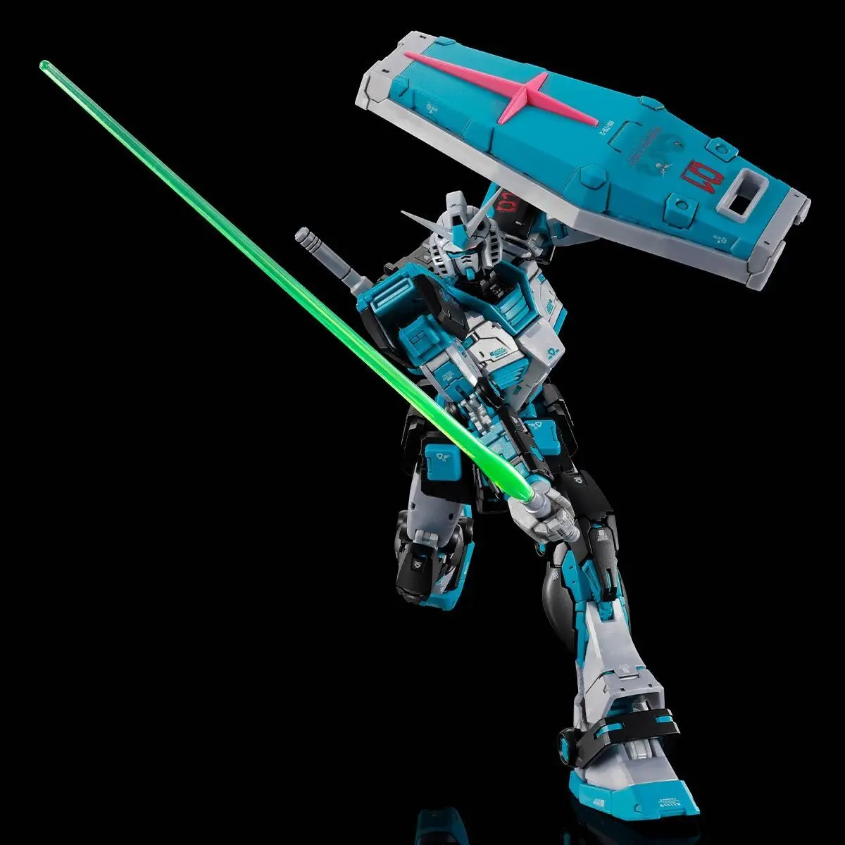 Bandai PB Limited RG 1144 RX782 Gundam Ver20 Hatsune Miku Anime Action Figure Model Kit Collectible Robot Toy