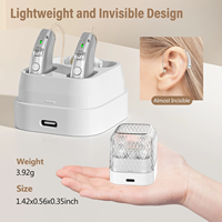 2pcs Rechargeable Hearing Aids USB Hearing Amplifier BTE Amplificadores  With Noise Reduction For Seniors Hearing loss