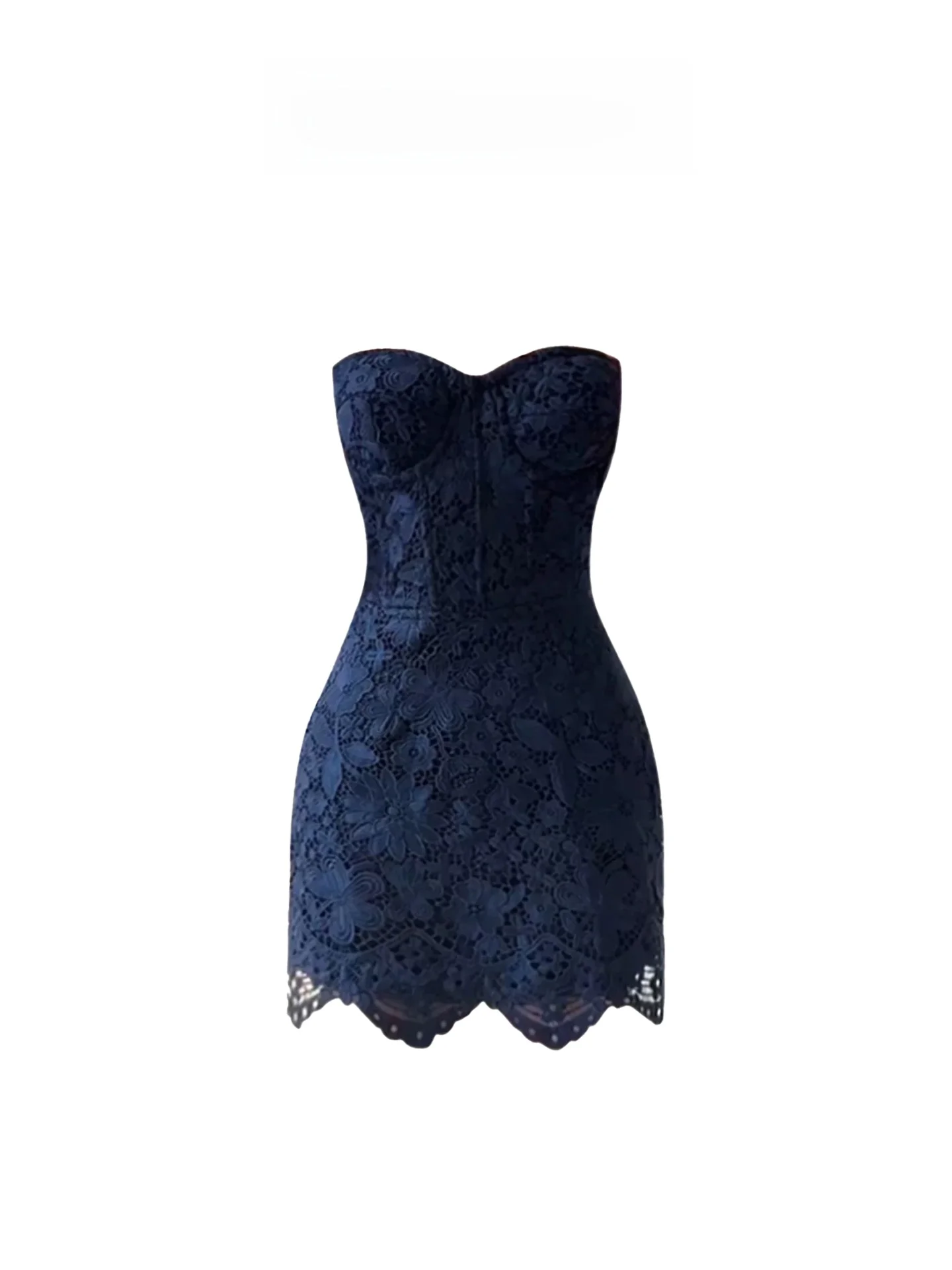 

Heza Пряное Кружево Выдалбливают Бюстье Dr Женское Лето Ele Сексуальная Облегающая Юбка Французский Sle Slim Fit Повседневная Одежда ort Dr