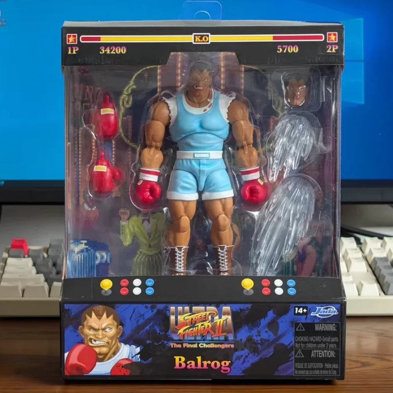 New In Stock Jada Toys Ultra Street Fighter Ii Boxing King Baison Akuma 6