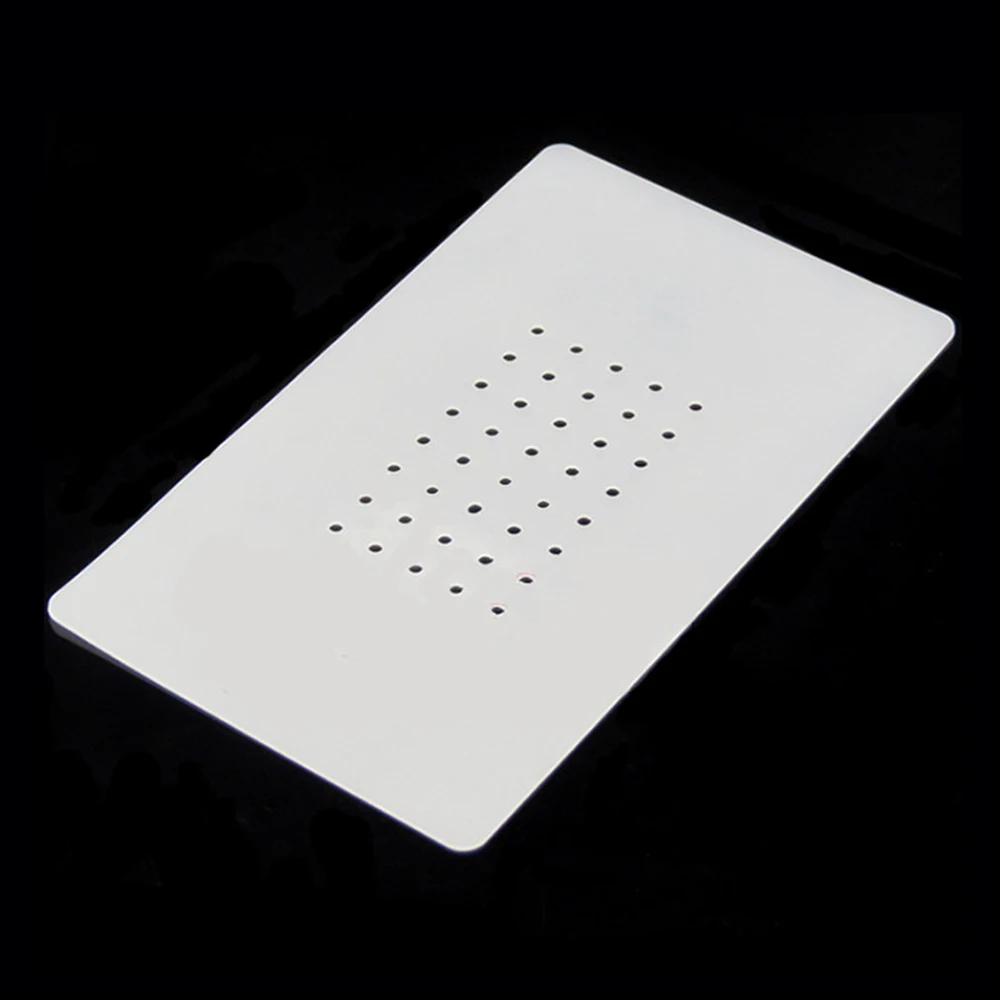 

105MM*175MM 7 Inch Heat Insulation Silicone Rubber Pad Mat With Holes For LCD Separator Machine Repair Tools