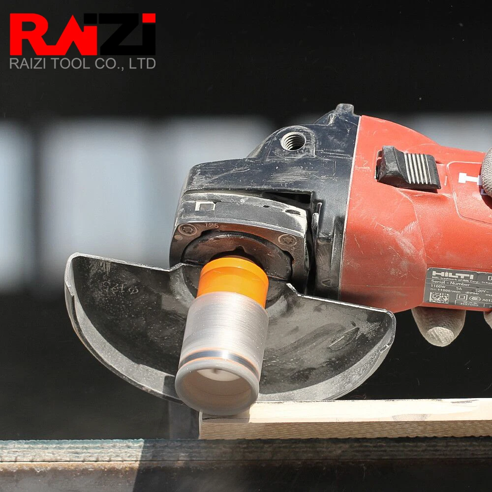 RAIZI 20/25/35mm Diamond Drilling Finger Milling Bits For Grinding Ceramic Tile Granite Diamond Core Drill bits Hole Saw