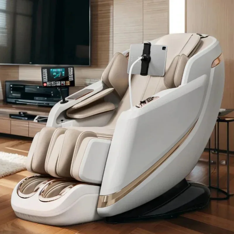 5D Full Body Massage Chair Gravity Track Electric Heating Back Body Care Chair