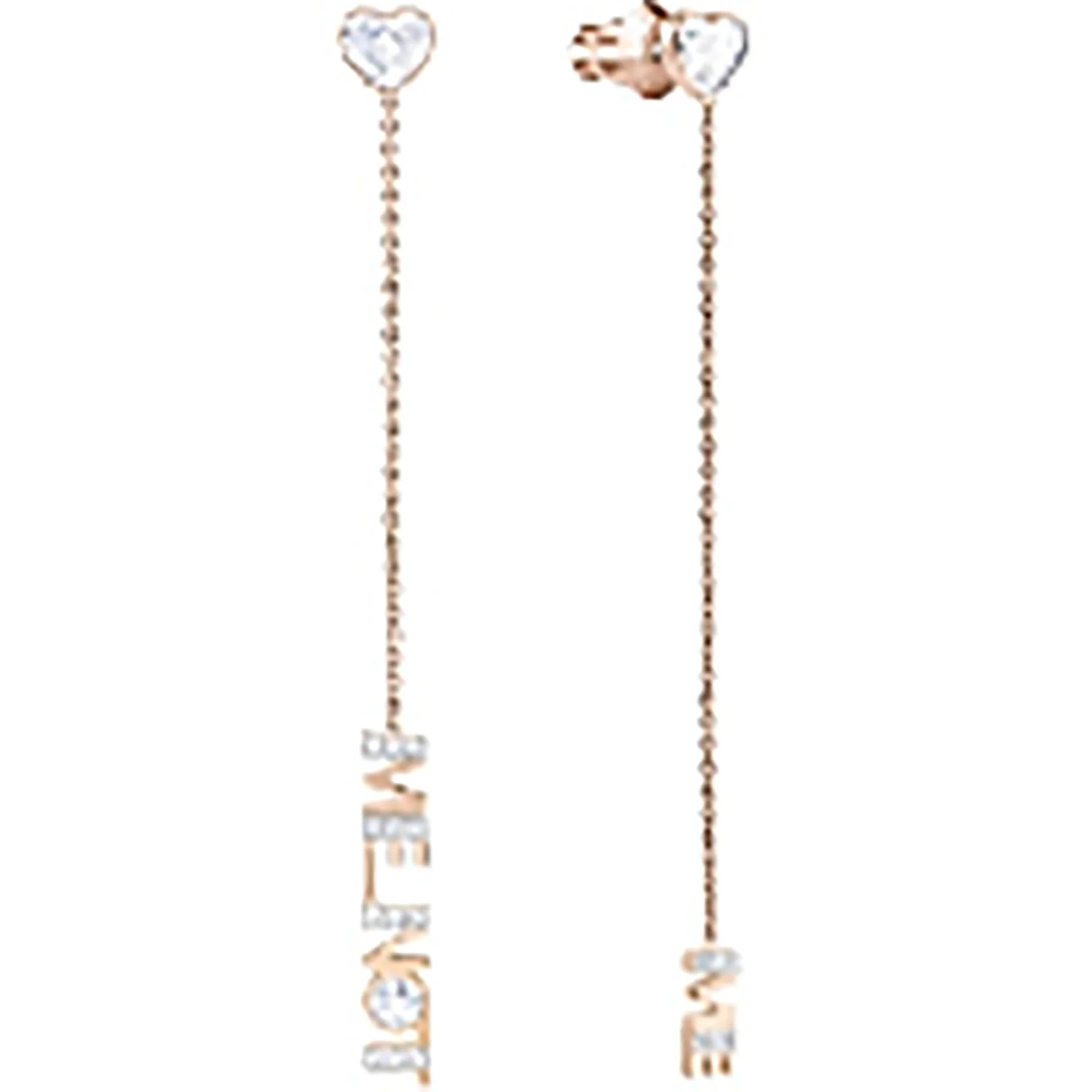 Rose Gold-Tone Crystal 