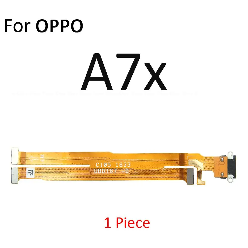 USB Charging Port Dock Plug Connector Charger Flex Cable For OPPO A1 Pro 5G A1k A1x A3 A3s A5 A5s AX5 AX5s A7 A7x AX7 A8 A9 A9x