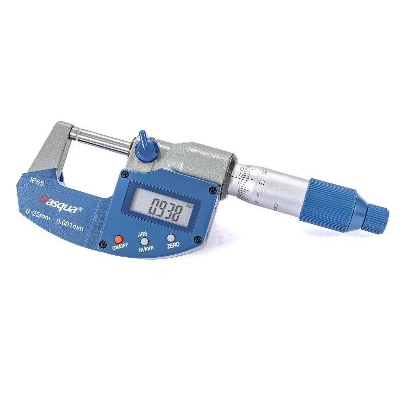 

Dasqua IP 65 Waterproof 0-25mm 25-50mm 50-75mm 75-100mm Lcd Display Digital Outside Micrometer External Micrometer