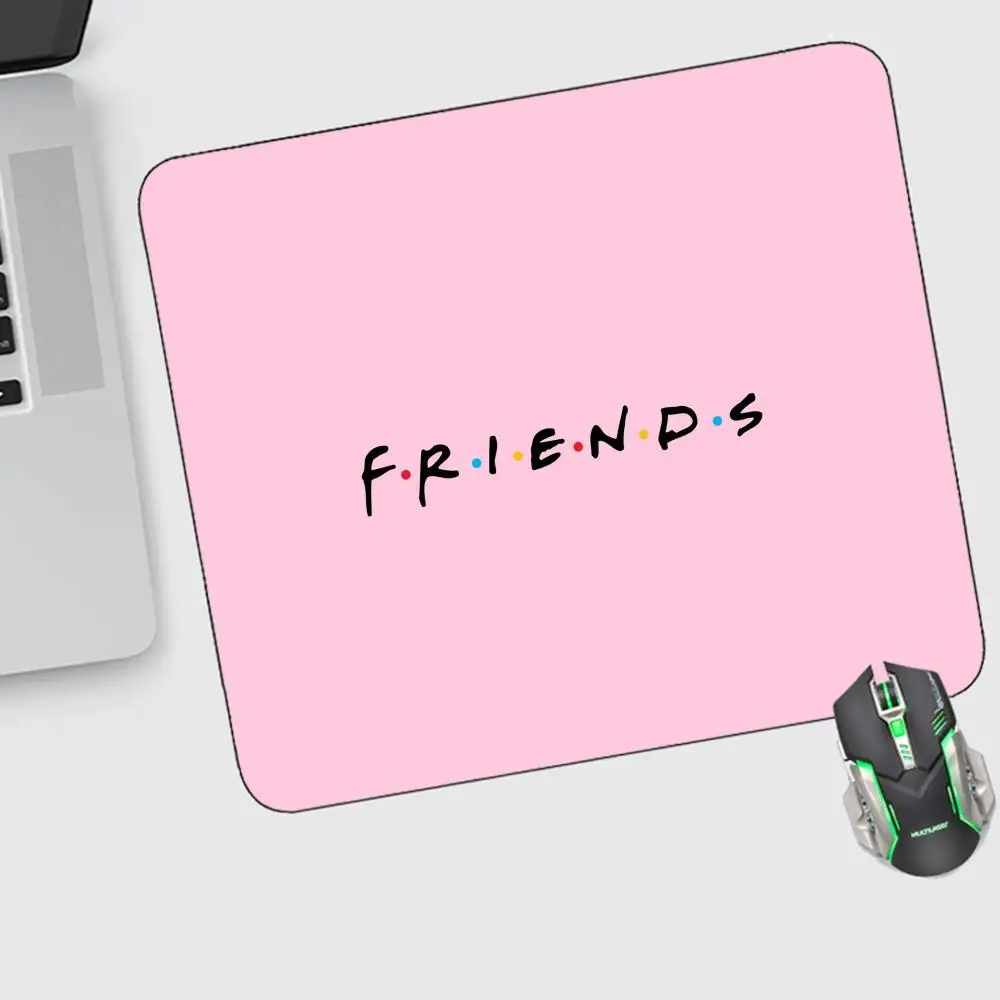 

Friends Tv Show Mouse Pad Small Gaming Accessories Keyboard Computer Offices Desk Mat Pc Gamer Non-slip Rubber Mousepad