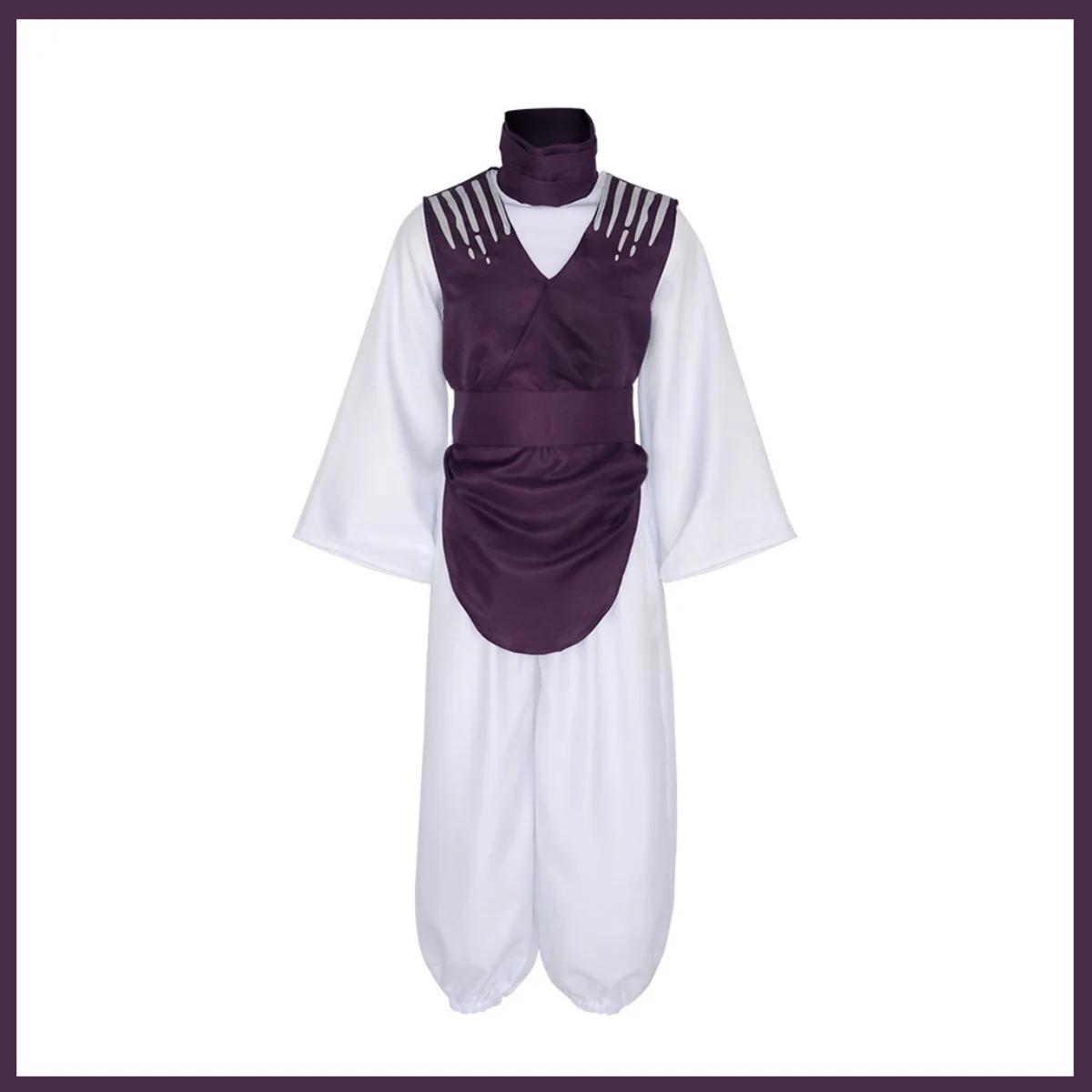 Anime Jujutsu Kaisen Choso Cosplay Costume Purple Black Combat Uniform Full Set Wig Man Woman Carnival Halloween Suit
