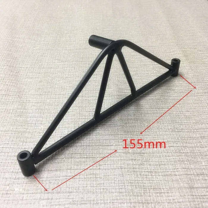 KYX Racing Metal Rear Bumper Spare Tire Rack Upgrades Parts Accessories for 1/10 RC Crawler Axial SCX10 II Traxxas TRX4 D90 Gen8