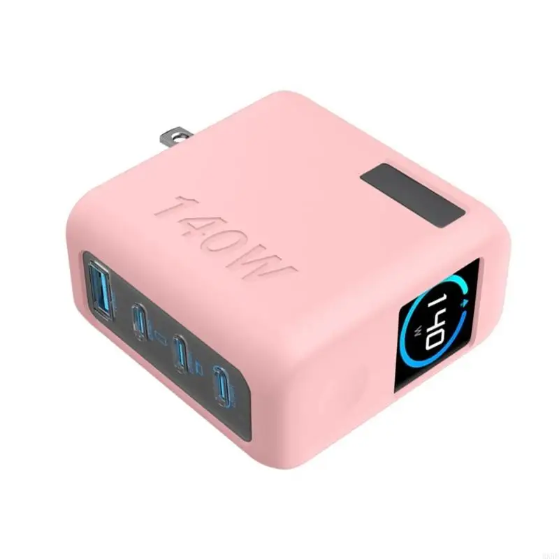 Shockproof Silicone Case for B2697 140W Charging Adapter Prevents Damage HX5E
