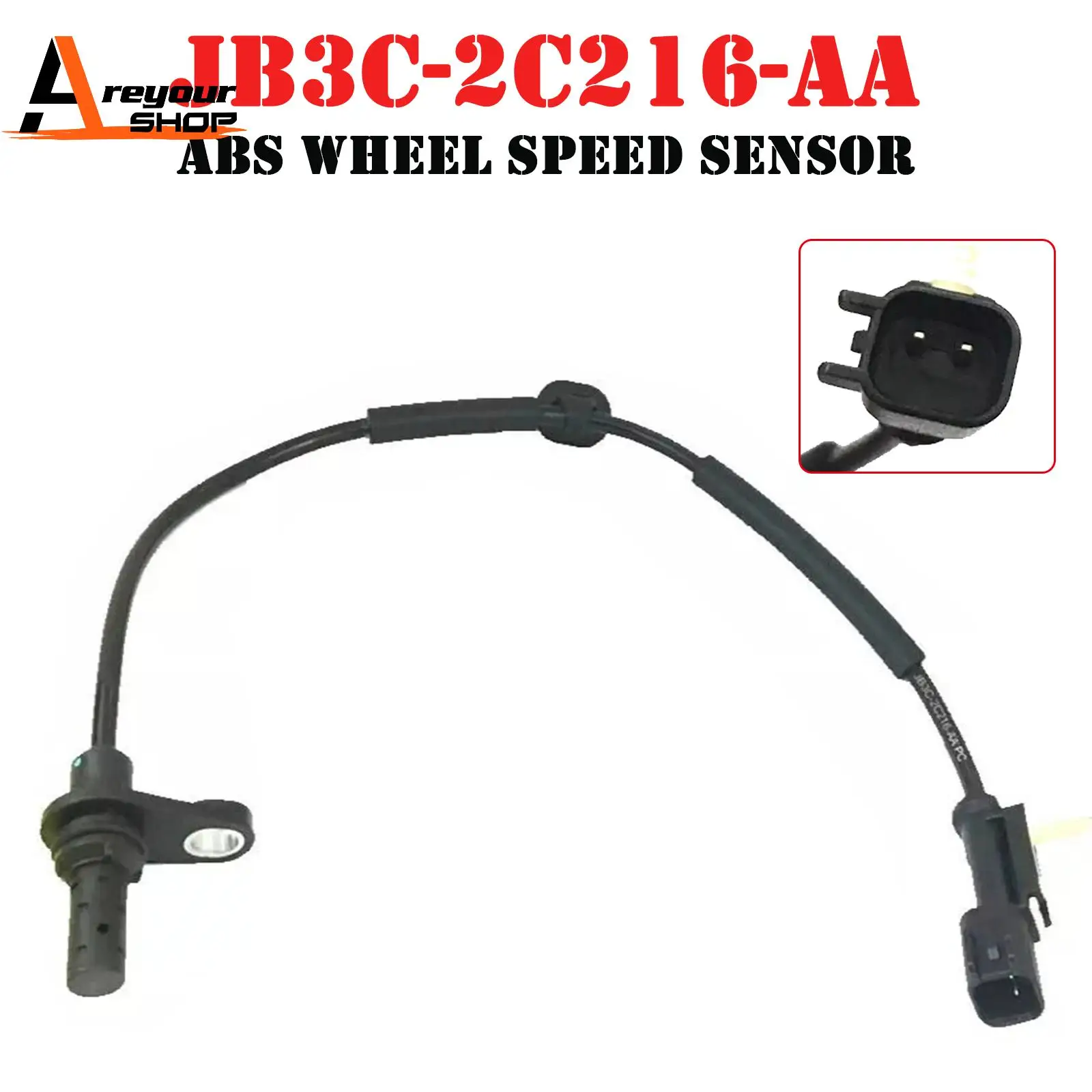 

Rear Left ABS Wheel Speed Sensor JB3C-2C216-AA for Ford Ranger Everest 2018-2021