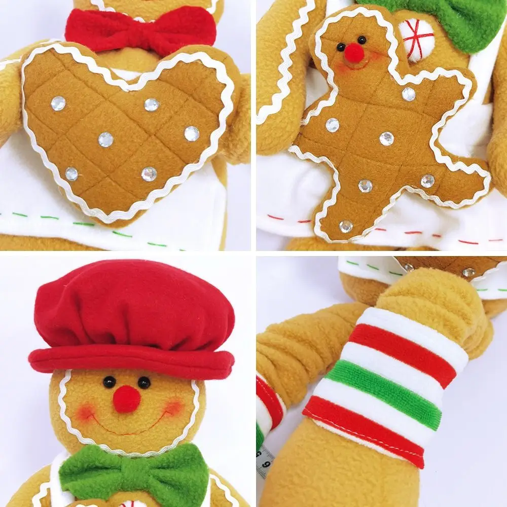 

Creative Gingerbread Gingerbread Man Long Leg Window Dressing Christmas Biscuit Man Christmas Decorative Ornament Home