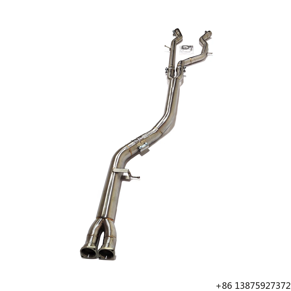 

Ecnal for F80 F82 F83 M3 M4 S55 3.0T T304 Stainless Steel Monotube 89mm Midpipe
