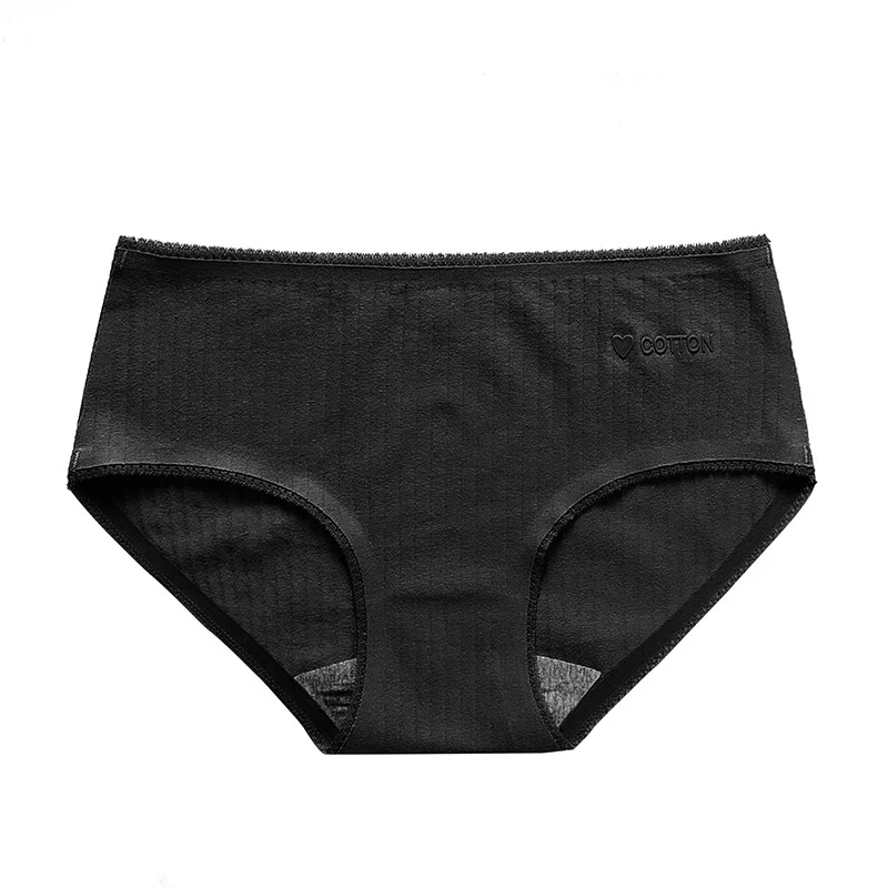 Plus Size Women Cotton Underwear Panties Seamless Sexy Items Underpants Briefs For Ladies Female Solid Color Panty Lingerie