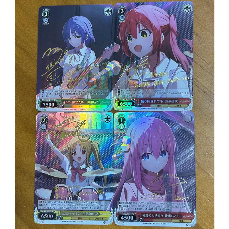 Personajes de Anime Goddess Story, Nakano, Ichika, Nakano, Nino Rem, Hoshino Ai, tarjetas de colección Diy, regalos de cumpleaños y Navidad, juguetes de juego