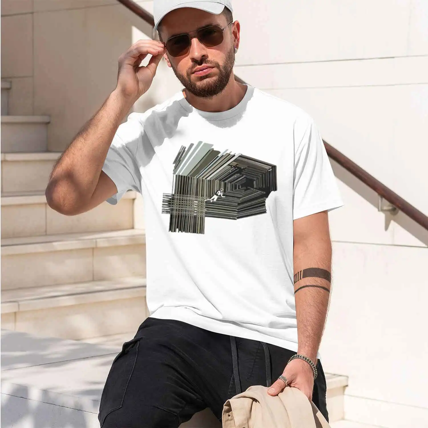 Interstellar T-Shirts Men Vintage Tees Crewne Harajuku Tops T Shirts Unique Clothes d 2026 New Model Men’s Short-sleeve crewneck