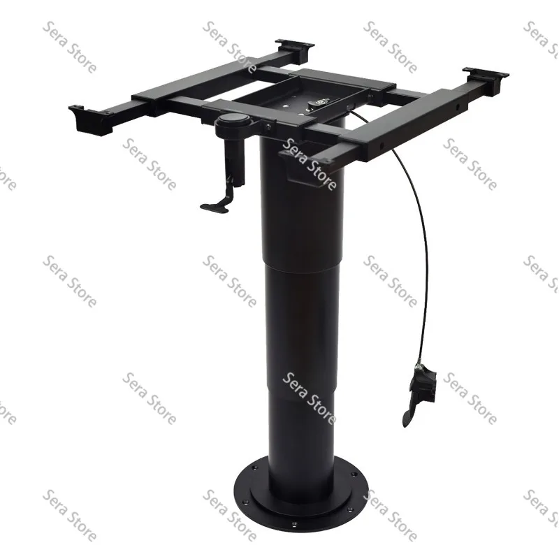 Camper Table Legs with Pneumatic Lift and Four-way Adjustable Function 35-73cm One-button Height Lift