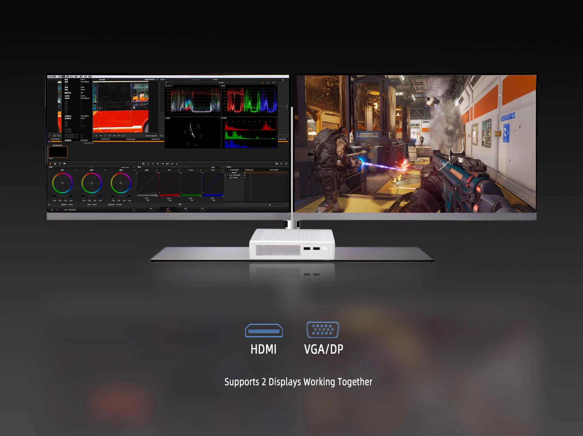 SZBOX X53 X55 X57 كمبيوتر صغير AMD 5300U/5500U/5700U Win11 32GB DDR4 500GB/1TB SSD M.2 2280 SSD WIFI BT سطح المكتب مكتب ألعاب الكمبيوتر