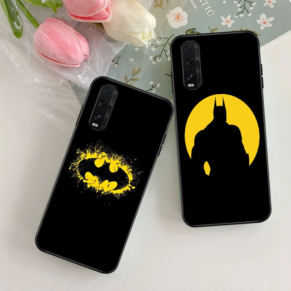 US-26 Batman Soft Case For iPhone 15 14 13 12 11 Mini Max Pro Plus