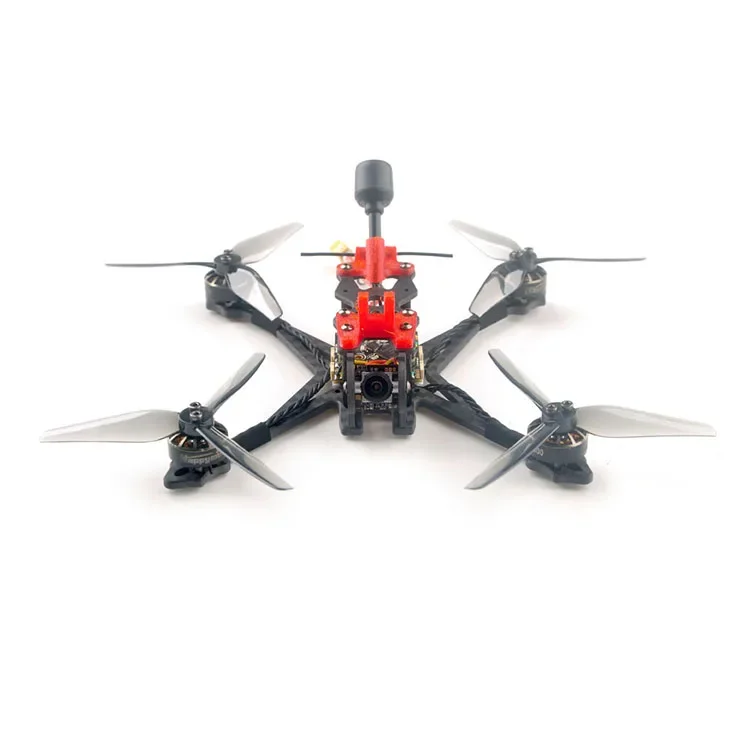 HappyModel Crux35 HD V2 Caddx HD Camera Nebula Nano CrazyF411 AIO FC URAT ELRS EX1404 Motor 4S FPV 3.5inch RC Drone