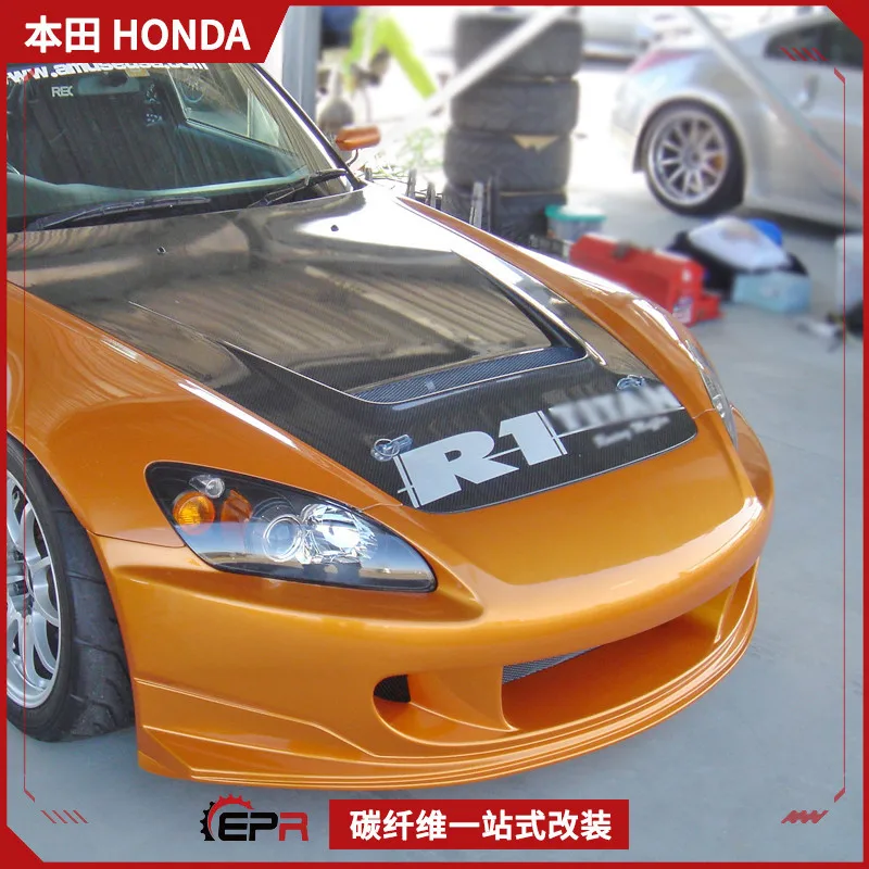 

Подходит для модифицированной модели Honda S2000 AP1 AP2 AMS, большой объем передней планки, модификации переднего бампера из смолы.