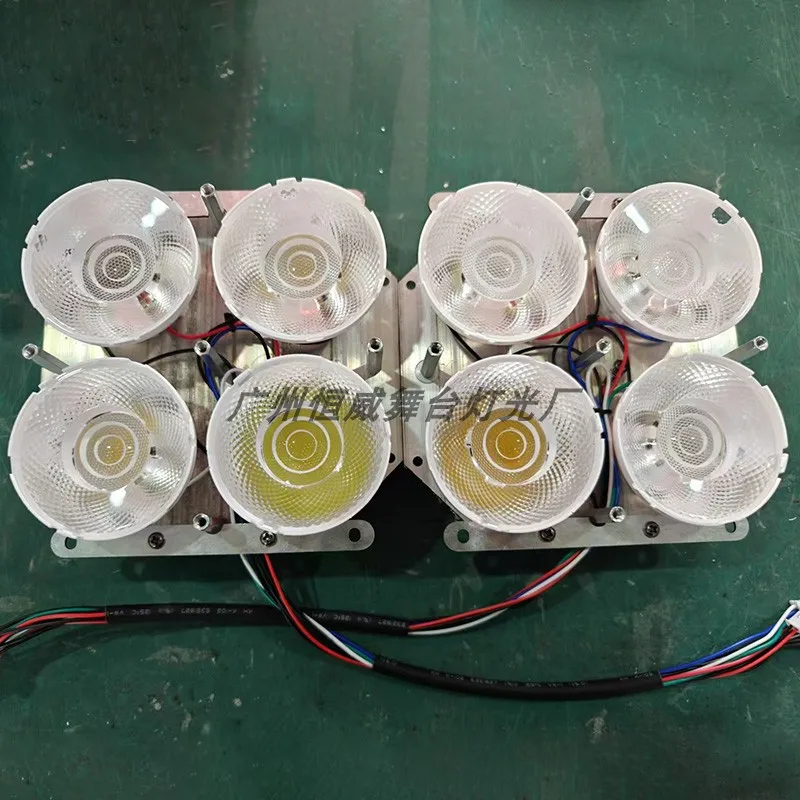 COB LED Reflector Lens Stage Light Spare Part Optical Reflective Cup For COB Surface Light Lamp Replacement Accessory