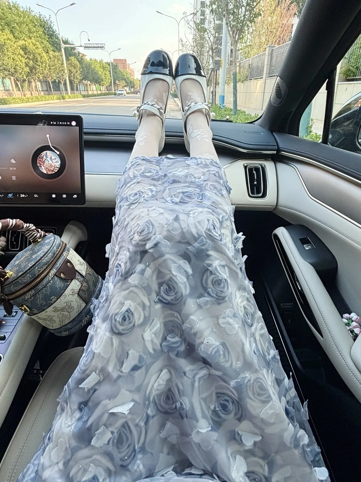 ciyah-women's-fashion-high-end-tri-color-drawn-carriage-print-bucket-bag-2026-new-hand-held-crossbody-bag