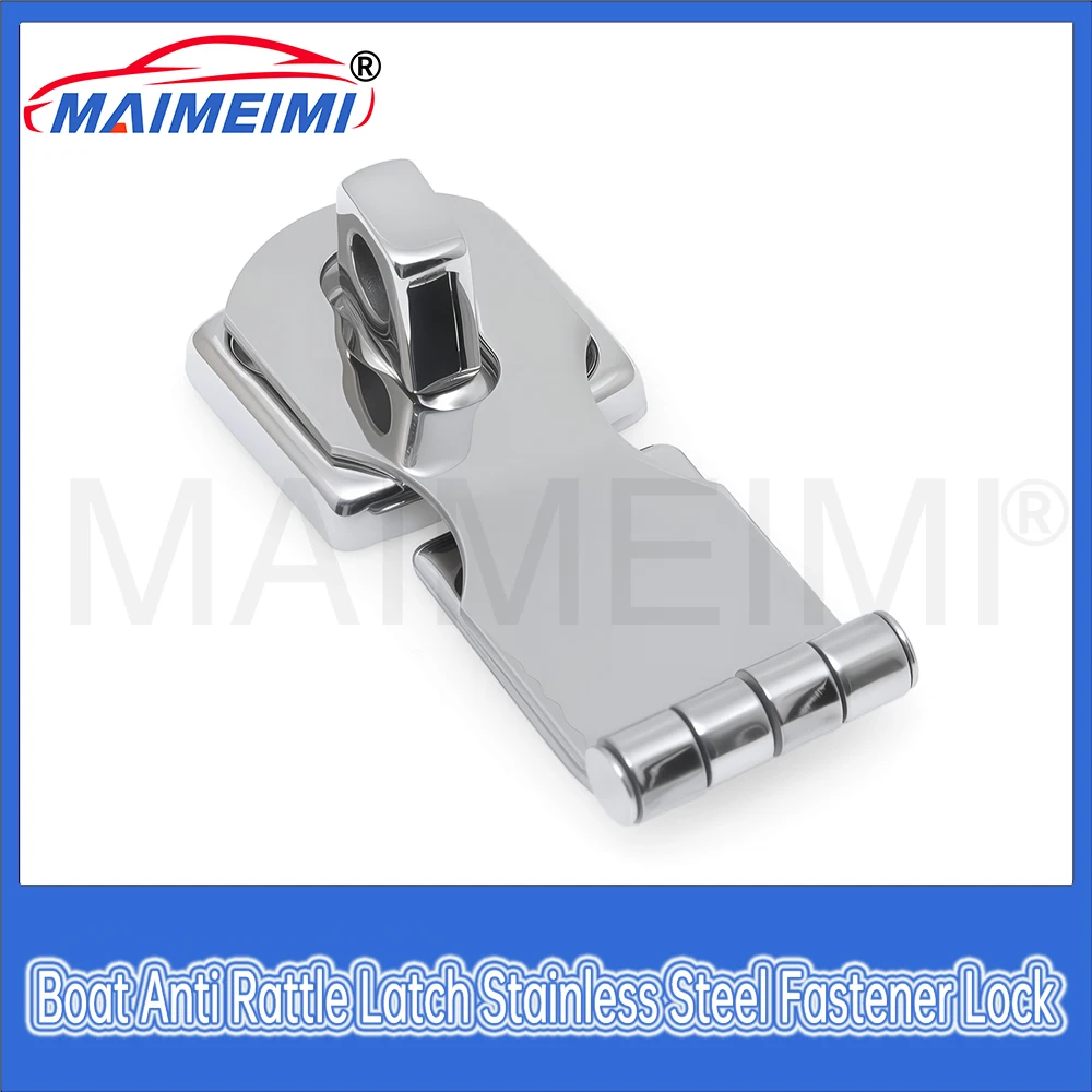 1 Stück Edelstahl Marine Boot Deck Locker Hatch Latch Verschluss, drehbarer Türverschluss, Marine Hardware Bootszubehör