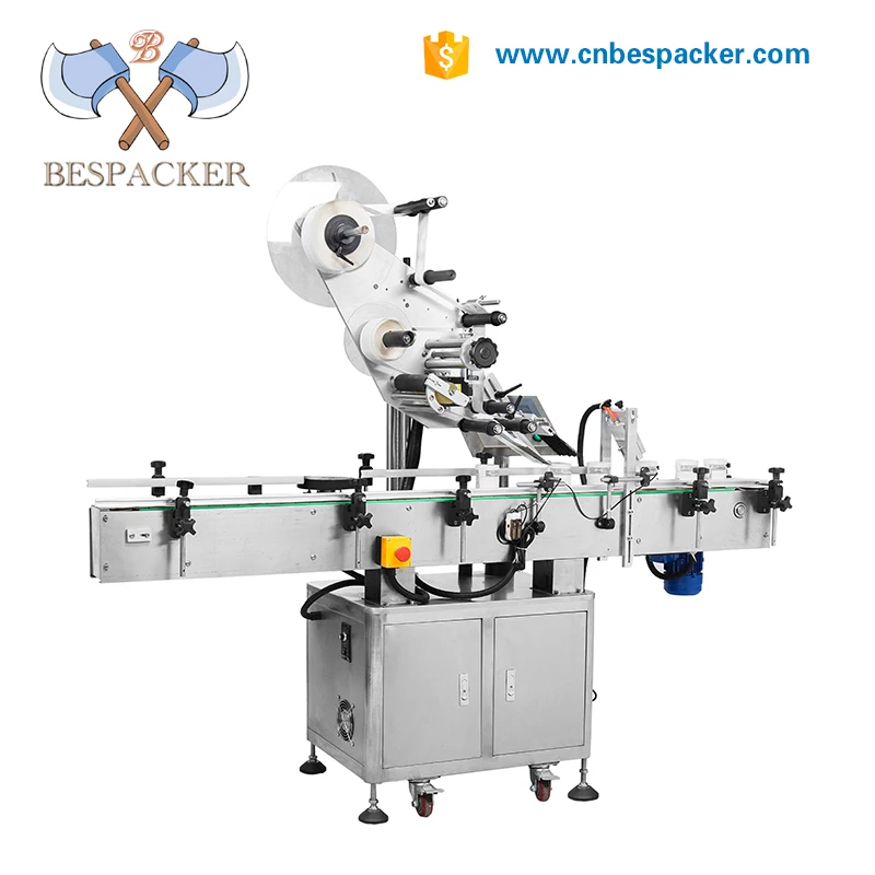 MT-220 Автоматическая плоская банка для домашних животных, пластиковая стеклянная бутылка, этикетировочная машина для наклеек