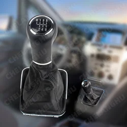 6/5 Speed For Opel Zafira B 2005 2006 2007 2008 2009 2010 Car-styling Gear Shift Knob With Pu Boot Car Accessories