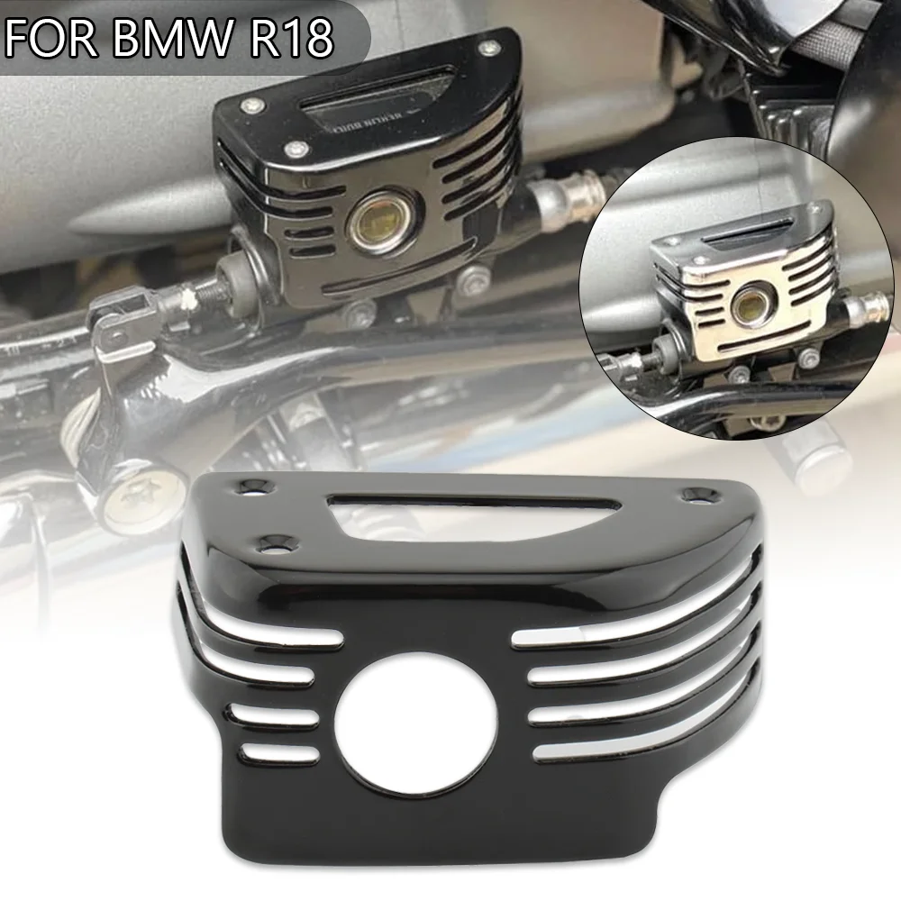 

R 18 Oil Cup Guard Motorcycle Rear Brake Fluid Reservoir Cap Cover Guard Protector for BMW R18 B Classic Transcontinental R18B