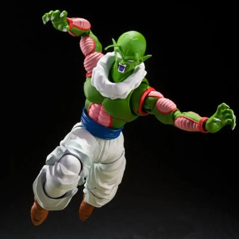 Genuíno bandai dragon ball z shf neil figura de ação anime modelo kit coleção acabada robô brinquedos presentes natal para meninos