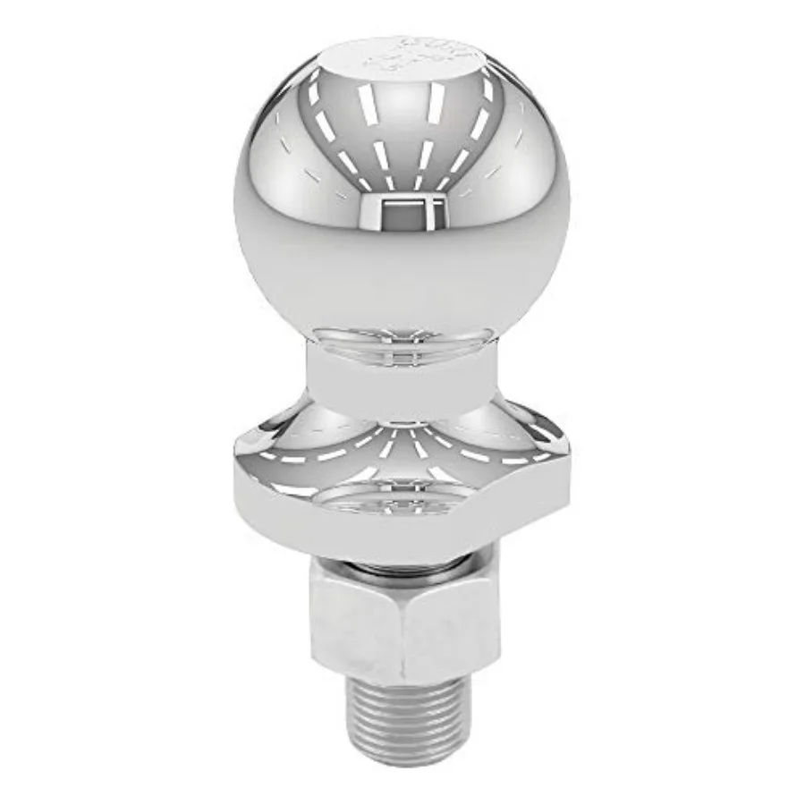 

40095 Chrome ATV, UTV, Lawn Tractor Hitch Ball, 2, 000 lbs, 1-7/8-Inch Diameter, 5/8 x 1-3/4-Inch Shank